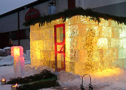 Jääsaun Soomes, autoriks - Frostiart Oy