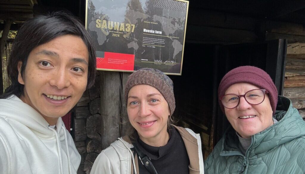 Mooska Smoke sauna was nominated as one of the best saunas by Japanese SAUNA37. ありがとうございます